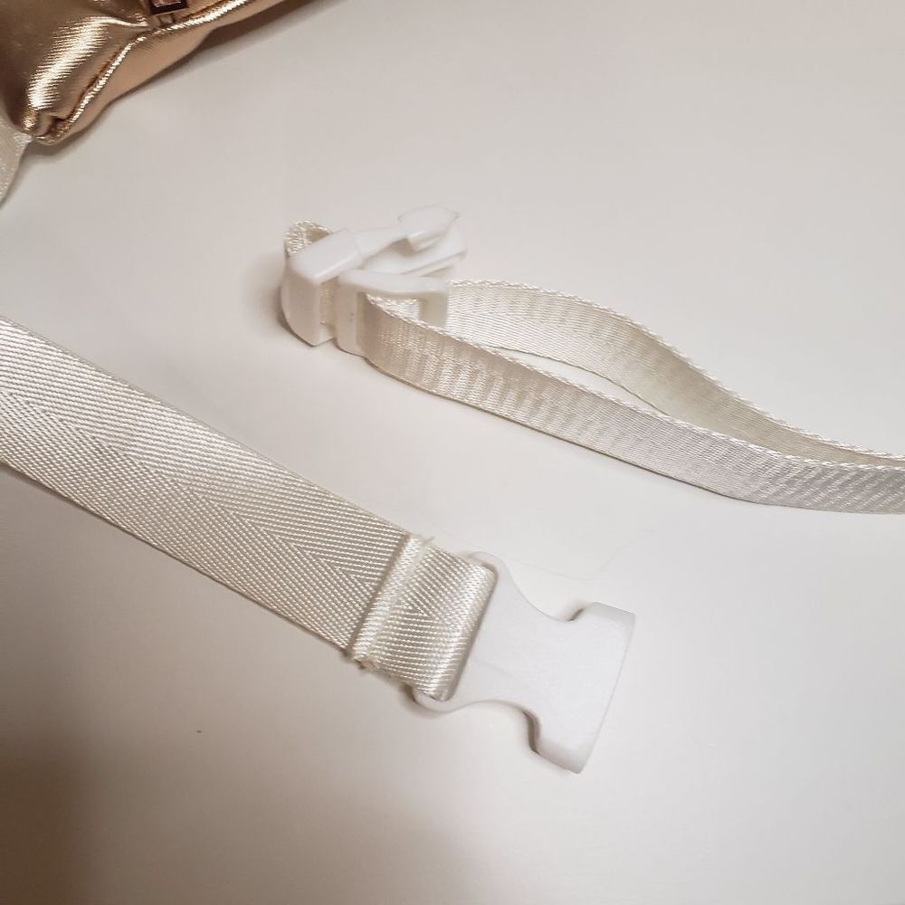 Tribe Crossbody Waist Bag Rose Gold Adjustable Strap - Picture 4 of 6